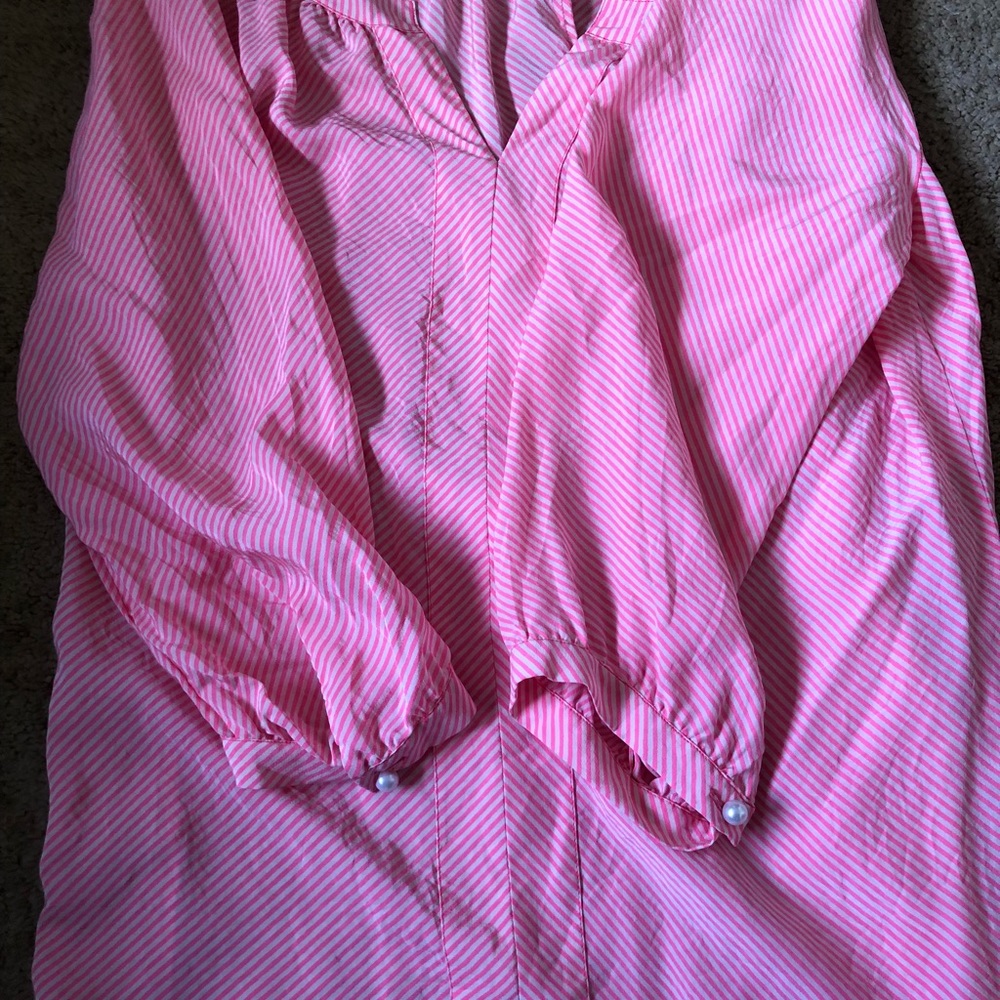 Lilly Pulitzer 3/4 Length Blouse